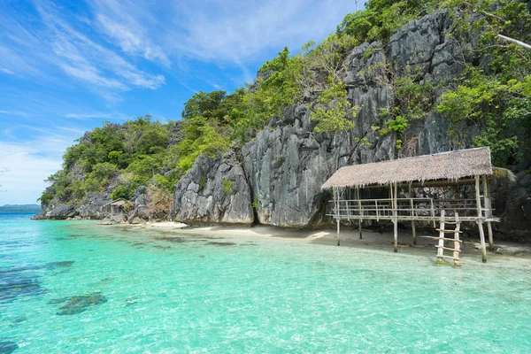 Paisaje Isla Tropical Isla Coron Palawan Filipinas — Foto de Stock