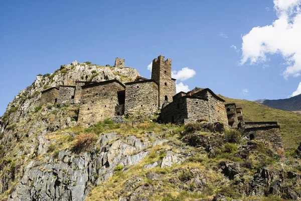 Ancient City Fortress Mutso Khevsureti Georgia — Stock Photo, Image
