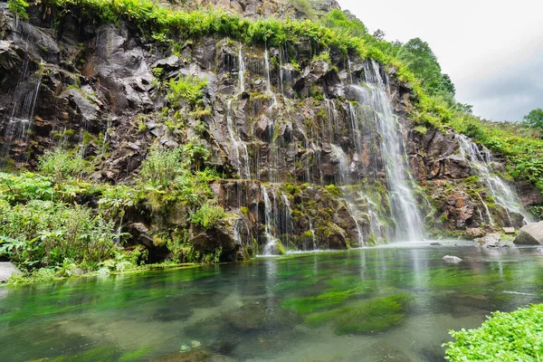 Dashbashi Canyon Watervallen Khrami Rivier Het District Tsalka Georgië — Stockfoto
