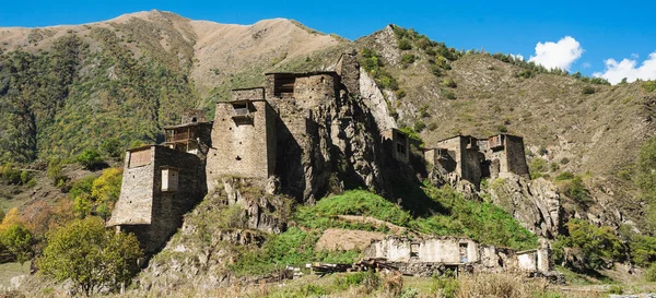 Khevsureti Georgia Country Old Fortress Mounting Village Shatili — Stock Photo, Image