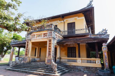 Hue, Vietnam 'daki Yasak Şehir, Kale' de antik bilanço..