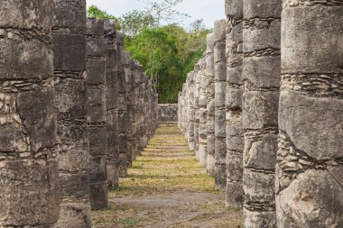 Chichen Itza: Maya Harabeleri, Mesoamerican ballgame, Yucatan Meksika