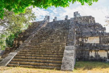 Chichen Itza: Maya Harabeleri, Mesoamerican ballgame, Yucatan Meksika