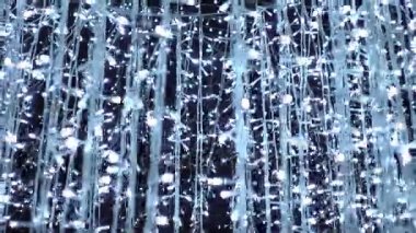 Beyaz led arka planda gece