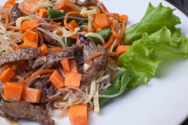 havuç ile ızgara et