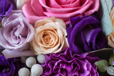 Buket çiçek arka planı için