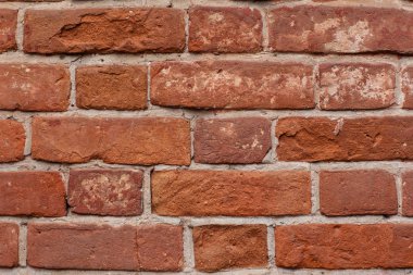 eski kırmızı tuğla duvar