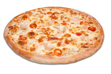 Pizza. Yukarıdan görüntülemek