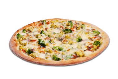 Pizza. Yukarıdan görüntülemek