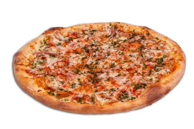 Pizza. Yukarıdan görüntülemek