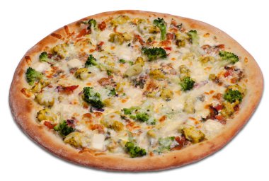Pizza. Yukarıdan görüntülemek