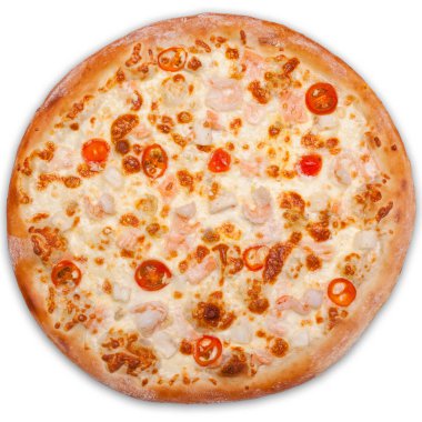 Pizza. Yukarıdan görüntülemek