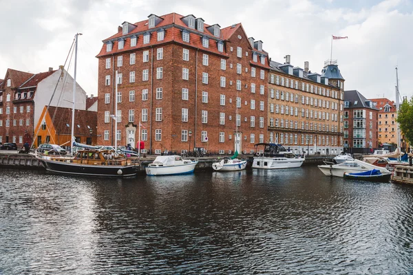 Christianshavn Hafen in Kopenhagen — Stockfoto