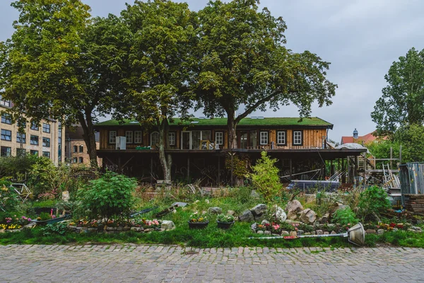 Christiania District in Kopenhagen — Stockfoto