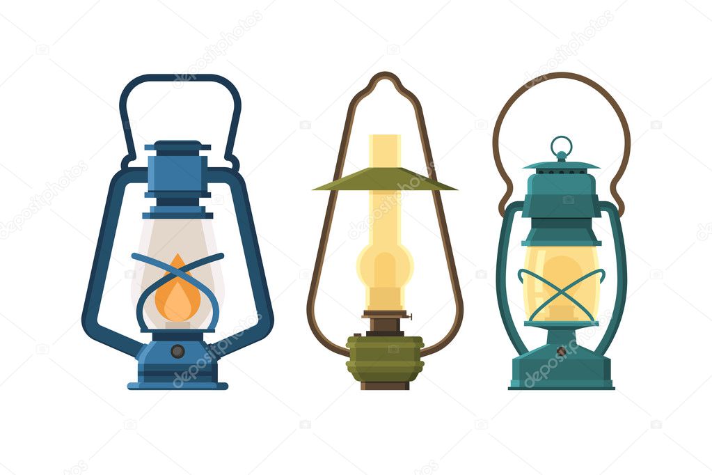 Oil Lantern Set