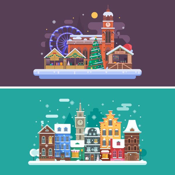 Winter City and Christmas Market