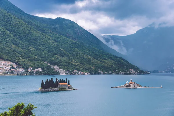 Nostra Signora delle Rocce e Isole San Giorgio — Foto Stock