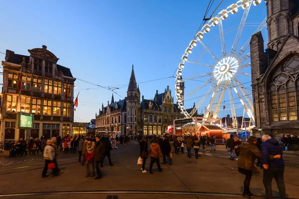 Ghent Winter Festival — Stock Photo, Image