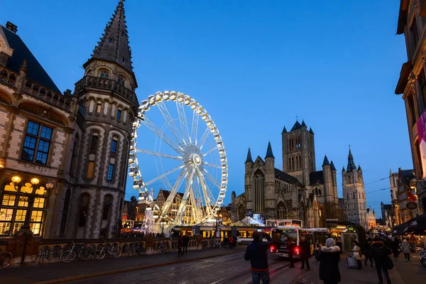 Gent-Winterfest — Stockfoto