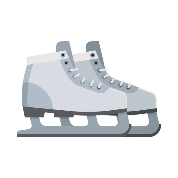 Pattinaggio su ghiaccio scarpe — Vettoriale Stock