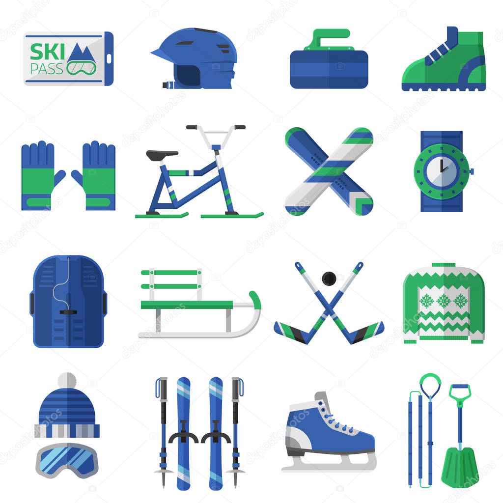 Winter Sports Icons