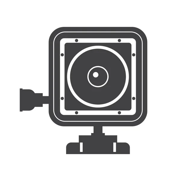 Actie Camera overzicht-icoontje — Stockvector