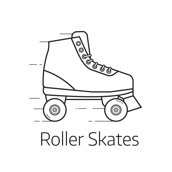 Icono de patines — Vector de stock