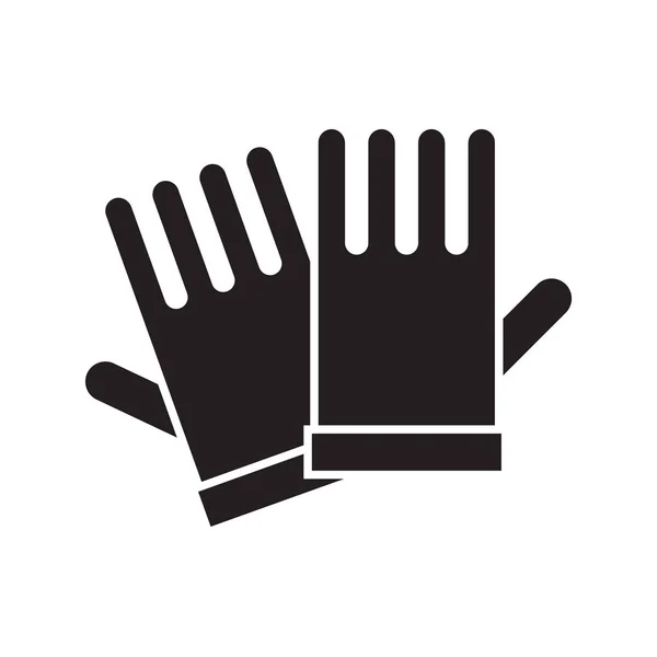 Garden Gloves Icon — Stock Vector