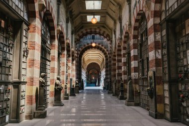 Anıtsal mezarlığı, Milano, İtalya
