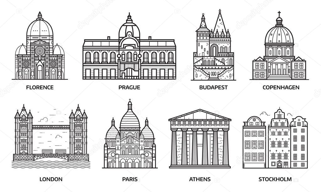 Travel Europe Monuments and Landmarks