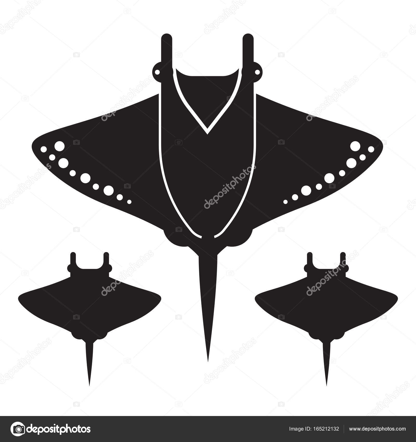 Manta Ray Outlineストックベクター ロイヤリティフリーmanta Ray Outlineイラスト Depositphotos