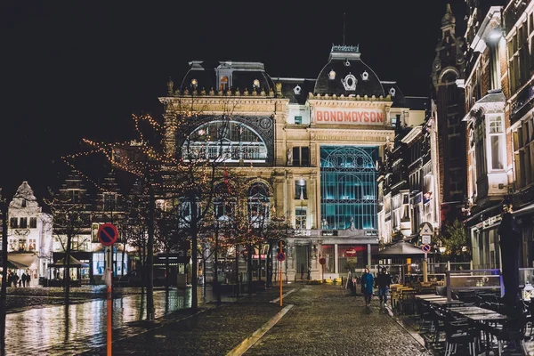 Bond Moyson Building in Ghent — Stock Photo, Image