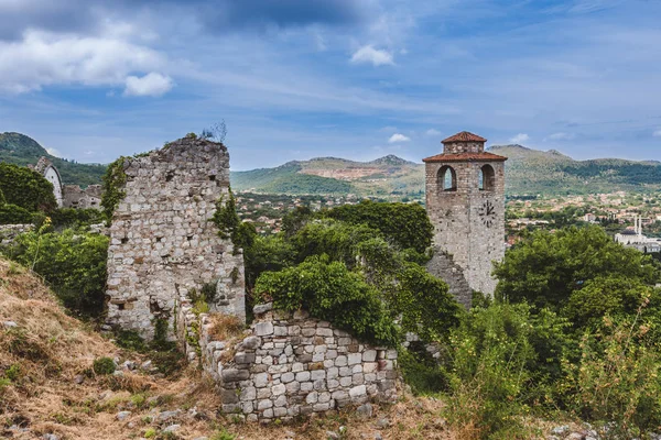Old Bar Ruined Town en Montenegro — Foto de Stock