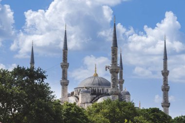 Sultan Ahmed Istanbul'da Sultanahmet Camii