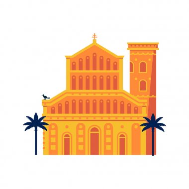 Akdeniz klasik Katedrali veya kilise