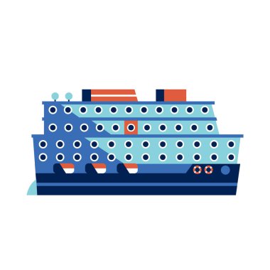 Cruise gemi veya okyanus Liner simgesi
