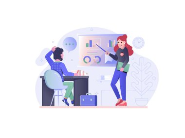 Çalışan Yetenek Eğitimi veya Atölye Sahnesi