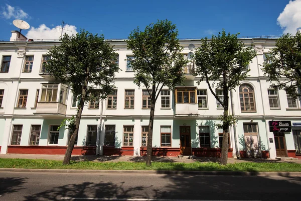 Soviet Style Osmolovka District in Minsk — Stock Photo, Image