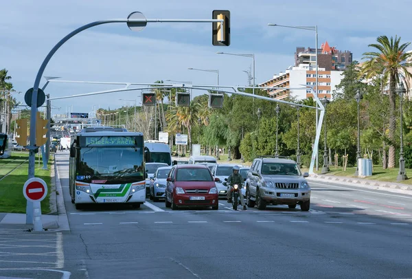Barcelona Spanien 2020 Straßenansicht Barcelona Der Hauptstadt Der Spanischen Provinz lizenzfreie Stockfotos