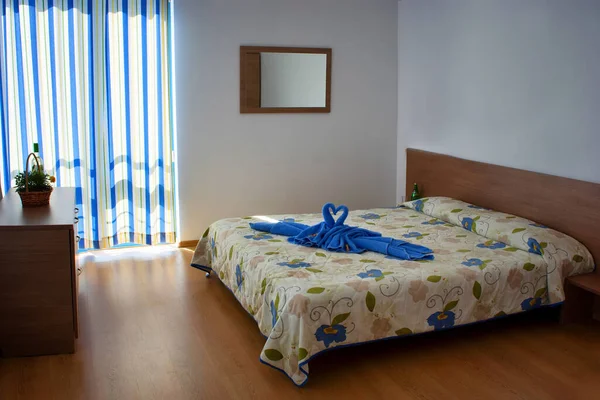 Sunny Beach Bulgarie Juillet 2019 Intérieur Élégant Confortable Maison Chambre — Photo