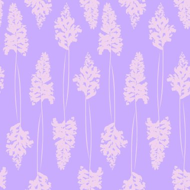 Mor çiçek desenli.