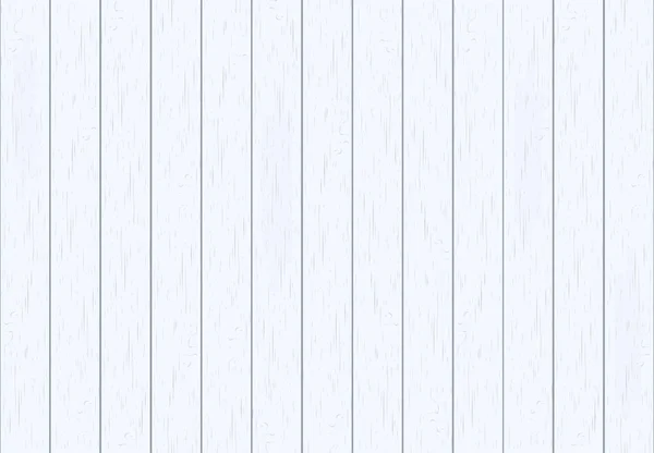 White wood plank texture background — Stock Vector