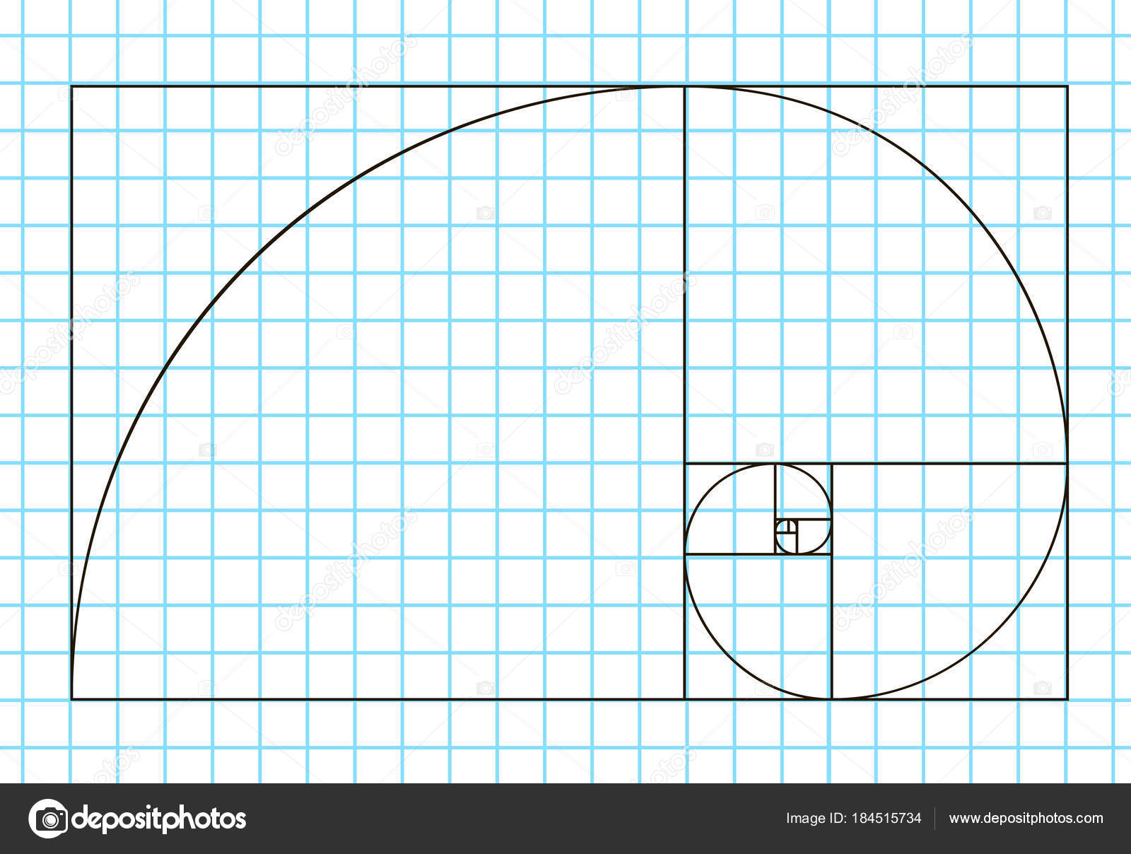 黄金比例模板向量, 神圣比例, 黄金比例。普遍意思图库矢量图©everilda.mary.gmail.com 184515734