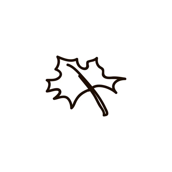 Векторна ікона листя дерева. Приклад вектора листа. Canada vector symbol Maple leaf clip art. — стоковий вектор