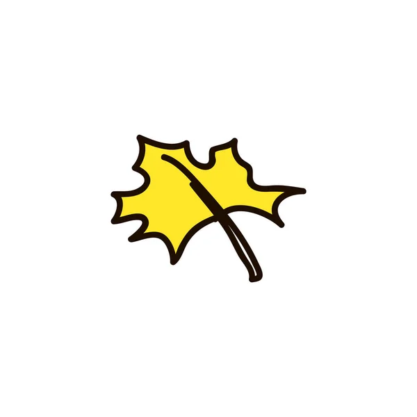 Träd blad vektor ikon. Bladvektorillustration. Kanada vektor symbol lönn löv klipp konst. lönnlöv. — Stock vektor
