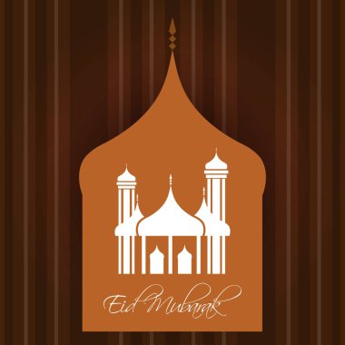 Eid soyut veya Ramazan Kareem soyut