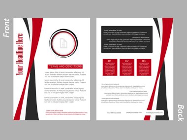 Kurumsal broşür veya el ilanları