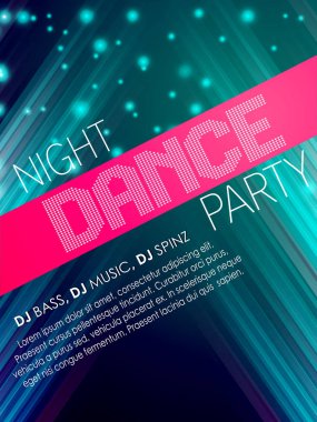 Yaratıcı parti el ilanları