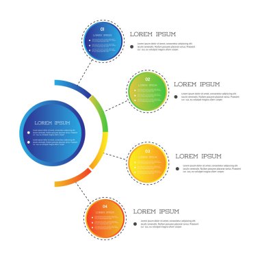 yaratıcı vektör infographics