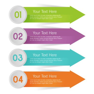yaratıcı vektör infographics